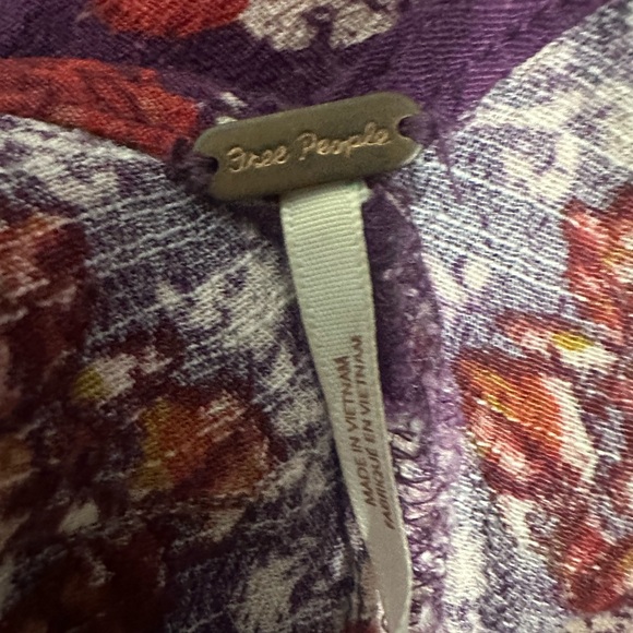 Free People Dress Cutout Back Size Large NWOT - Picture 5 of 6